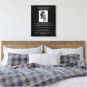 アパッチ結婚ズ賛美・オジブワ・チーフ キャンバスプリント (インサイチュ (寝室))