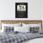 アパッチ結婚ズ賛美・ペンギン キャンバスプリント (インサイチュ (寝室))