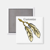 アパッチ羽根サンダー_コーブ マグネット (正面/裏面)