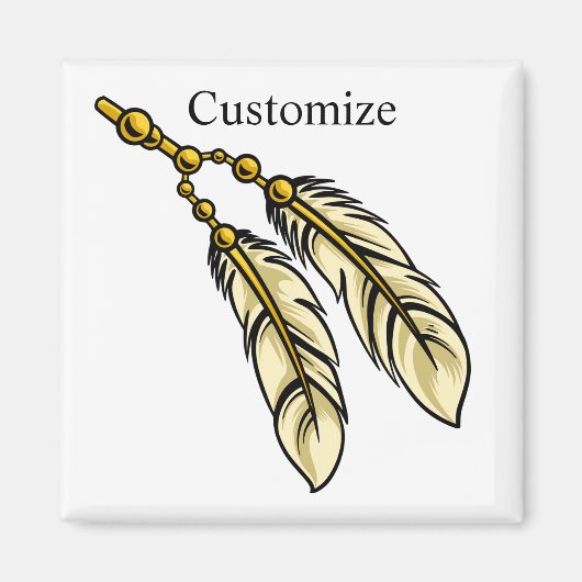 アパッチ羽根サンダー_コーブ マグネット (正面)