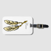 アパッチ羽根サンダー_コーブ ラゲッジタグ (正面横)