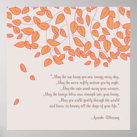 アパッチ賛美のポスター ポスター (正面)