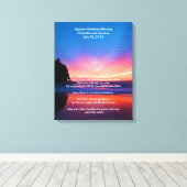 アパッチ賛美ズアットサンライズ キャンバスプリント (インサイチュ (ウッドフロア))