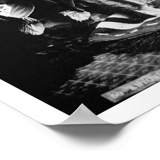 アパッチ首長アントニオ・マリアとその家族, 1897 ( ポスター (角)