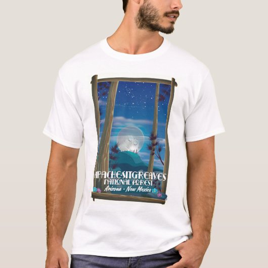アパッチ・シットグリーブス国有林 Tシャツ (正面)