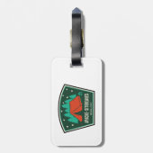 アパッチ – シトグレブナショナルフォレストキャンプ ラゲッジタグ (裏面縦)