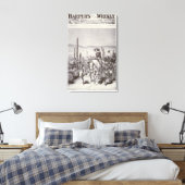 アパッチ・スカウトはジェロン追撃で軍のパトロールを率いる キャンバスプリント (インサイチュ (寝室))