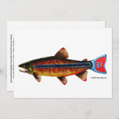 アパッチ・トラウト サンキューカード (正面/裏面)