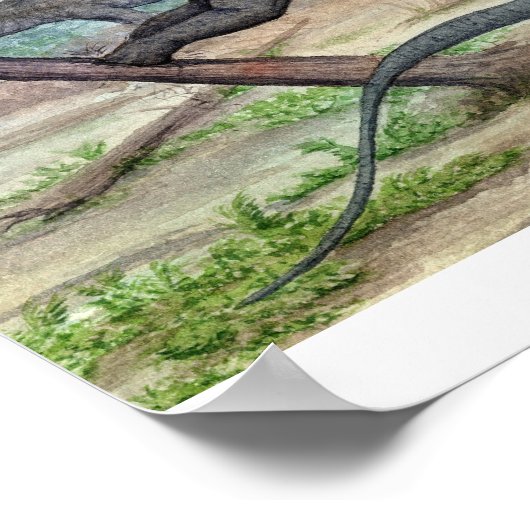 アパトサウルスおよびブロントサウルスプリント ポスター (角)