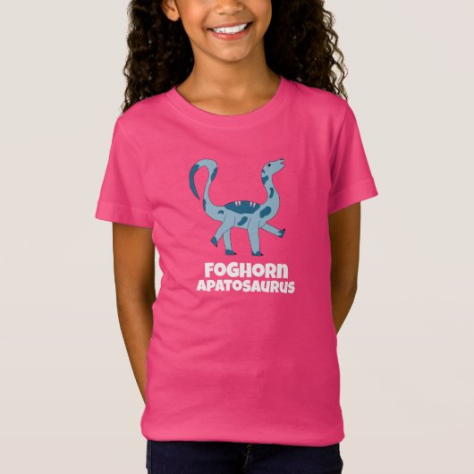 アパトサウルスの恐竜Tシャツ フォーガーン Tシャツ (正面)