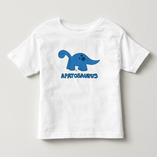 アパトサウルス トドラーTシャツ (正面)