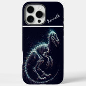 アパトサユス恐竜の骨格星屑 Case-Mate iPhoneケース (裏面)