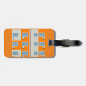 アパモダンート建物とエアコン ラゲッジタグ (裏面横)