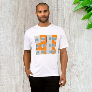 アパモダンート建物とエアコン Tシャツ