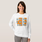 アパモダンート建物とエアコン Tシャツ (正面フル)