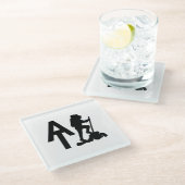 アパラチアのトレイル – AT – バケットリストのハイキング ガラスコースター (アングル)