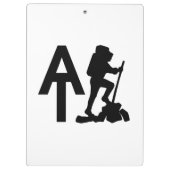 アパラチアのトレイル – AT – バケットリストのハイキング クリップボード (裏面)