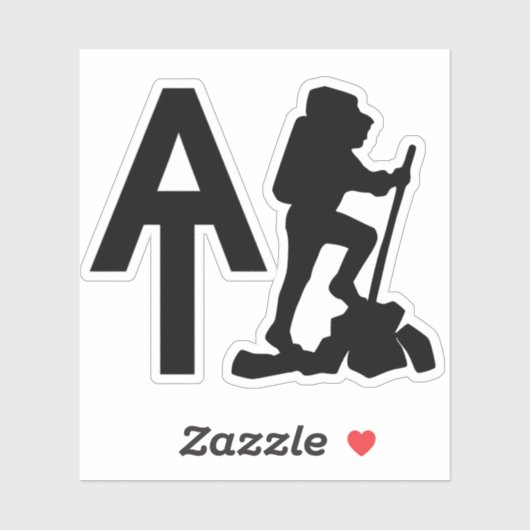 アパラチアのトレイル – AT – バケットリストのハイキング シール (シート)