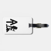 アパラチアのトレイル – AT – バケットリストのハイキング ラゲッジタグ (裏面横)