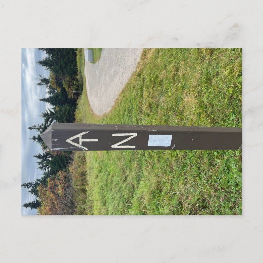 アパラチアのトレイルMt.グレイロック葉書 ポストカード (正面)