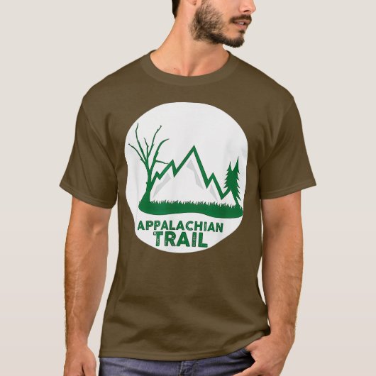 アパラチアのトレイルTシャツヴィンテージハイキングティー Tシャツ (正面)