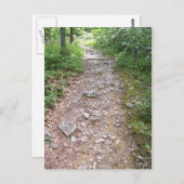 アパラチアの岩道 ポストカード (正面/裏面)