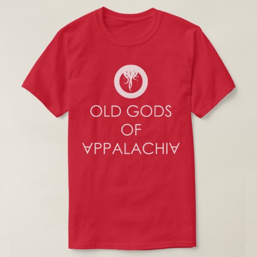 アパラチアの旧神 Tシャツ (デザイン正面)