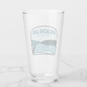 アパラチアレイクノースカロライナ魚釣りロッド タンブラーグラス (裏面)