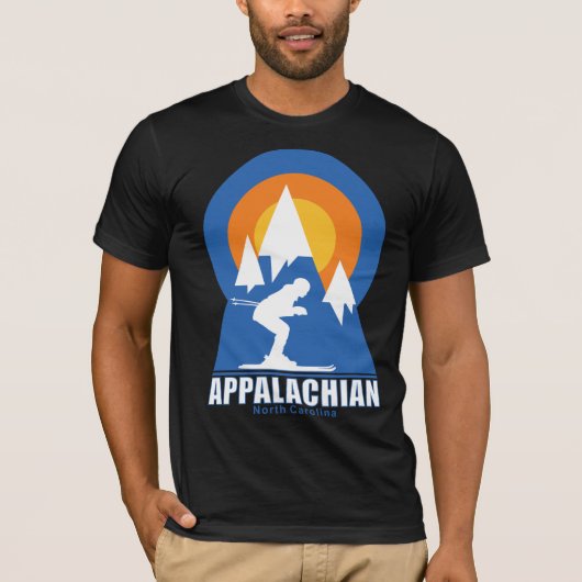 アパラチアンスキーサンセットTシャツ Tシャツ (正面)