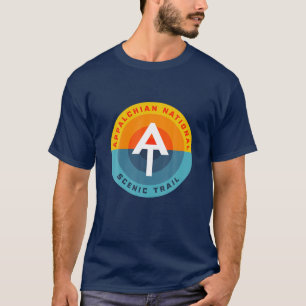 アパラチアン国家風光明媚なトレイルBlazeアパラチア Tシャツ