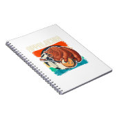 アパラチアヴィンテージバンジョプレーヤーブルーグラス音楽 ノートブック (右側)