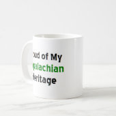 アパラチア伝統マグカップ コーヒーマグカップ (正面左)