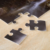 アパラチア山脈に沿って流れる小川 ジグソーパズル (側面)