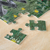 アパラチア山脈の小屋のパズル ジグソーパズル (側面)