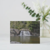 アパラチア山脈の美しい滝 ポストカード (スタンド正面)