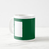 アパラチア山脈の道の白の炎 コーヒーマグカップ (正面左)