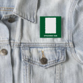 アパラチア山脈の道の白の炎 缶バッジ (インサイチュ)