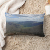 アパラチア山脈イン春 ランバークッション (ブランケット)