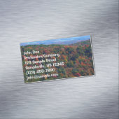 アパラチア山脈イン秋 マグネット名刺 (インサイチュ)