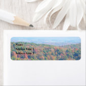 アパラチア山脈イン秋 ラベル (インサイチュ)