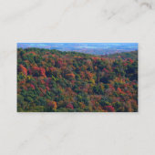 アパラチア山脈イン秋 名刺 (裏面)