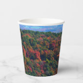 アパラチア山脈イン秋 紙コップ (正面)