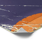 アパラチア山脈ヴィンテージ旅行ポスター ポスター (角)