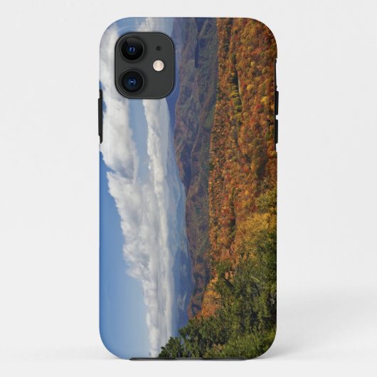 アパラチア山脈南部の秋の景色 Case-Mate iPhoneケース (裏面)