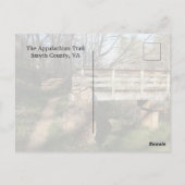 アパラチア山脈 ポストカード (裏面)