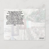 アパラチア山脈 ポストカード (裏面)