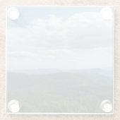 アパラチア山脈Iシェナンドア ガラスコースター (裏面)