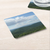 アパラチア山脈Iシェナンドア スクエアペーパーコースター (アングル)