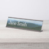 アパラチア山脈Iシェナンドア デスクネームプレート (正面)