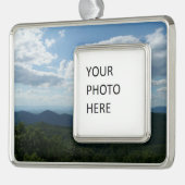 アパラチア山脈IIシェナンドア シルバープレートフレームオーナメント (左)